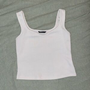 White tank top
